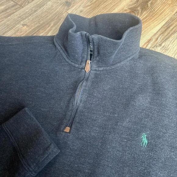 Ralph Lauren Other - Polo Ralph Lauren 1/4 Zip Pullover Men’s 2XLT Gray Cotton